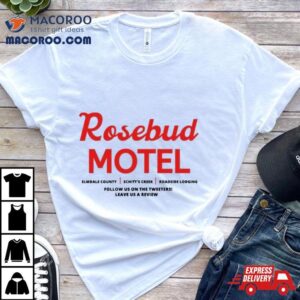 Schitt S Creek Rosebud Motel Logo Tshirt