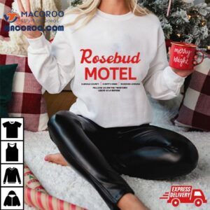 Schitt S Creek Rosebud Motel Logo Tshirt