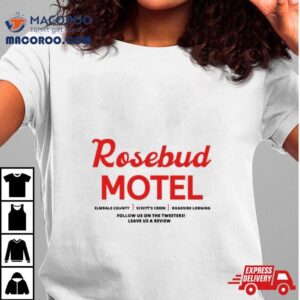 Schitt S Creek Rosebud Motel Logo Tshirt