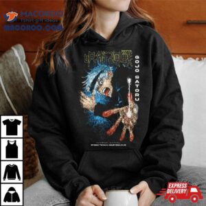 Scrible Art Gojo Satoru Manga Cover Jujutsu Kaisen Tshirt