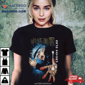 Scrible Art Gojo Satoru Manga Cover Jujutsu Kaisen Tshirt