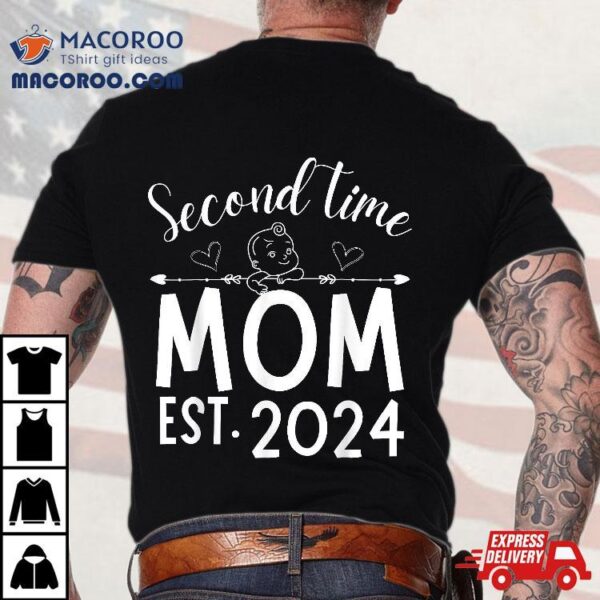 Second Time Mom Pregnancy Mother’s Day Soon To Be Shirt