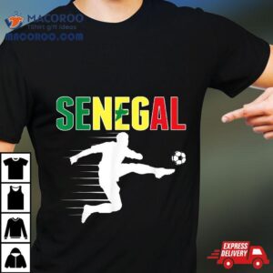 Senegal Soccer Lovers Jersey Support Senegalese Football Tshirt