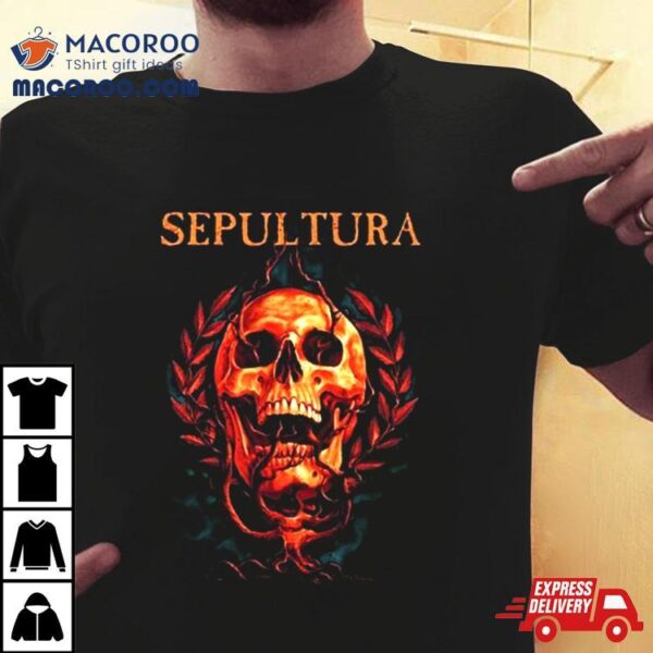 Sepultura Skull T Shirt