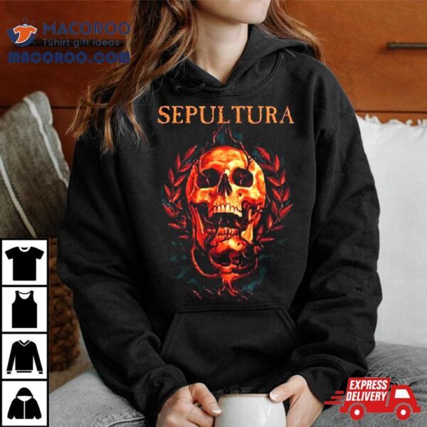 Sepultura Skull T Shirt