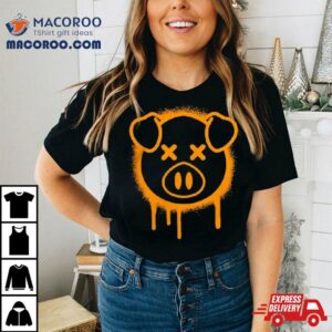 Shane Dawson Merch Spray Paint Pig Brown S Tshirt