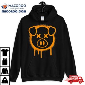 Shane Dawson Merch Spray Paint Pig Brown S Tshirt