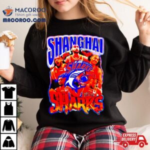 Shanghai Sharks Team Player Tshirt