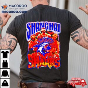 Shanghai Sharks Team Player Tshirt