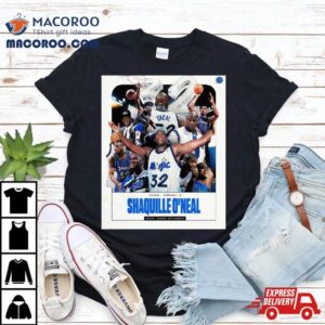 Shaquille O Neal Th Anniversary This Season Jersey Number Retiremen Tshirt