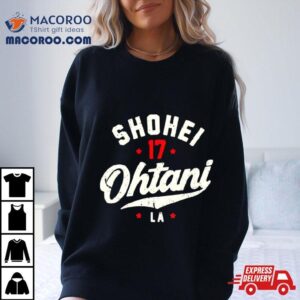 Shohei Ohtani 17 Lad Canada Baseball Shirt