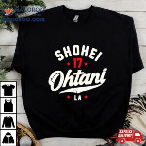 Shohei Ohtani 17 Lad Shirt
