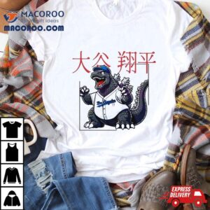 Shohei Ohtani Godzilla Tshirt
