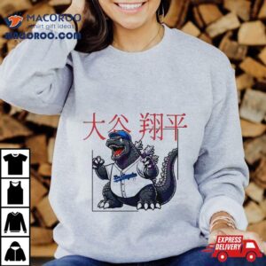Shohei Ohtani Godzilla Tshirt