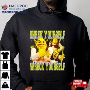 Shrek Yourself Before You Wreck Yourself Vintage Shirt