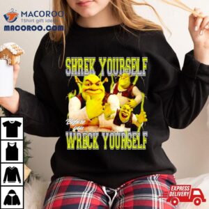 Shrek Yourself Before You Wreck Yourself Vintage Tshirt