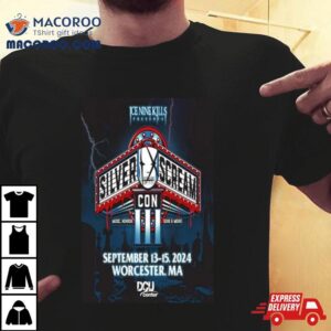 Silver Scream Con Iii September Dcu Center Worcester Ma Tshirt