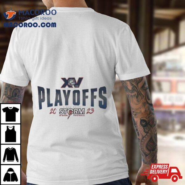 Sioux Falls Storm Indoor Football 2023 Ifl Playoffs Shirt