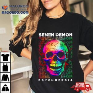 Skull Psychopedia Semen Demon Repeat Shirt