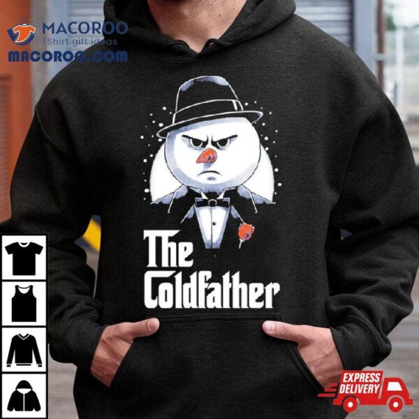 Snowman The Codfather Merry Christmas Shirt