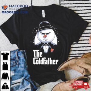 Snowman The Codfather Merry Christmas Tshirt