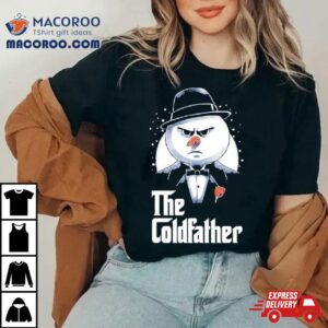 Snowman The Codfather Merry Christmas Tshirt