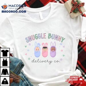 Snuggle Bunny Delivery Co Mother Baby Nurse Easter L Amp D Tshirt