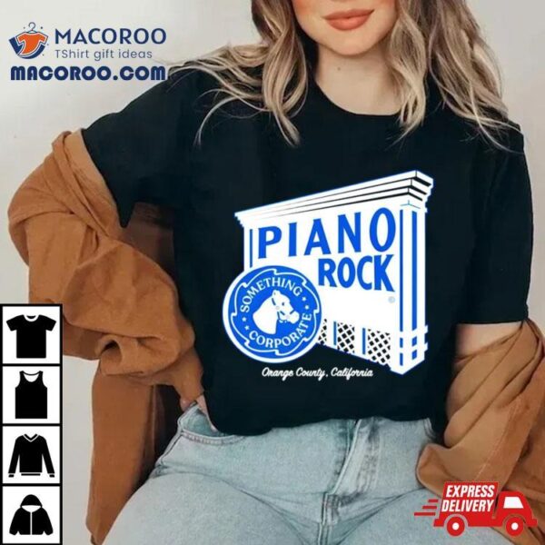 Something Corporate Piano Rock Shirt