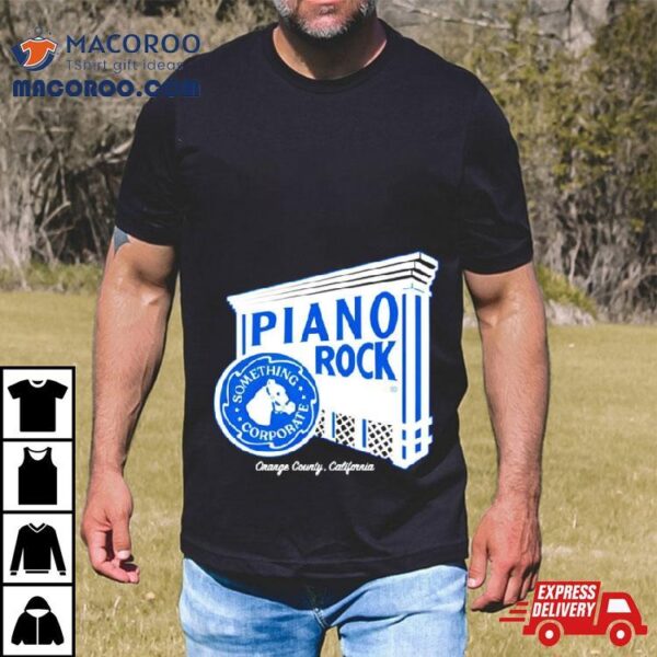 Something Corporate Piano Rock Shirt