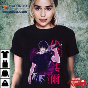 Sorcerers Hunter Toji Jujutsu Kaisen Fushiguro Anime Tshirt