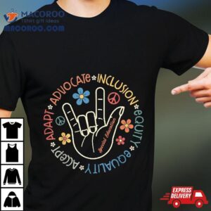 Special Education Teacher Inspirational Sped Teachers Autism Tshirt