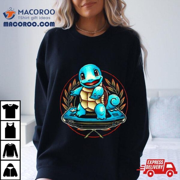 Squirtle Pokemon Gamer Shirt