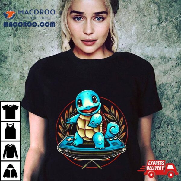 Squirtle Pokemon Gamer Shirt