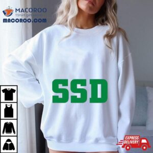 Ssd Green Logo S Tshirt