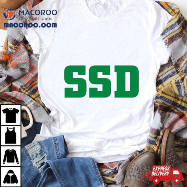 Ssd Green Logo T Shirts