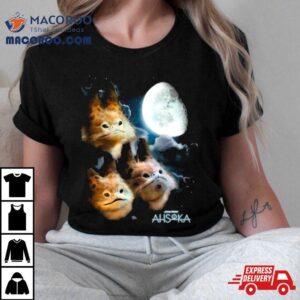 Star Wars Ahsoka Three Loth Cat Moon Tshirt