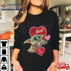 Star Wars The Mandalorian Grogu Be Mine Valentine Shirt