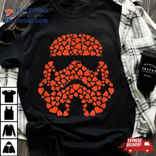 Star Wars Valentine’s Day Stormtrooper Mini Hearts Shirt