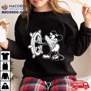 Steamboat Willie Public Domain Mickey Mouse Tshirt