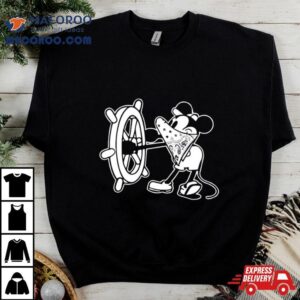 Steamboat Willie Public Domain Mickey Mouse Tshirt