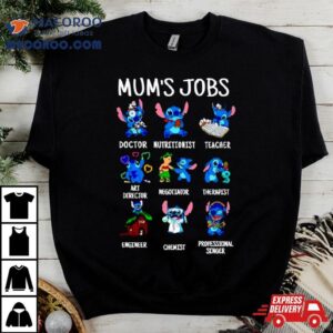 Lilo And Stitch You Think I’m Crazy You Should Meet My Friends At Fedex Shirt