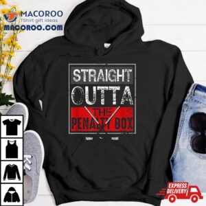 Straight Outta The Penalty Box Ice Hockey Sticks Tshirt