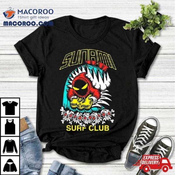 Sunami Surf Club Dj Javier T Shirt