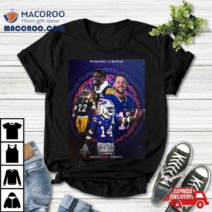 Super Wildcard Weekend Buffalo Bills Versus Pittsburgh Steelers Nfl Playoff Poster Tshirt