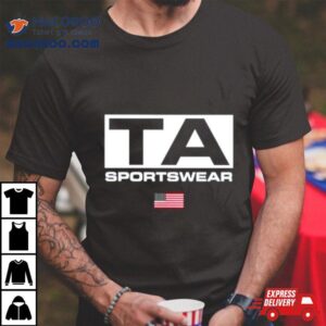 Ta Sportswear Usa Flag Tshirt