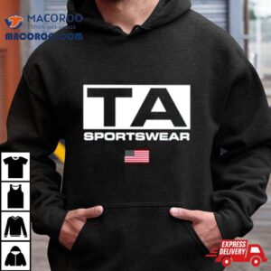 Ta Sportswear Usa Flag Tshirt