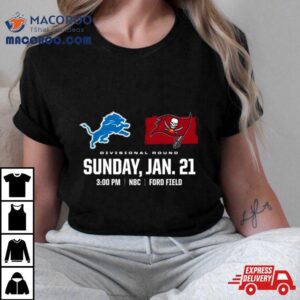 Tampa Bay Buccaneers Vs Detroit Lions Divisional Nfl Playoffs Tshirt