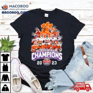 Taxslayer Gator Bowl Champions Clemson Tigers Tshirt