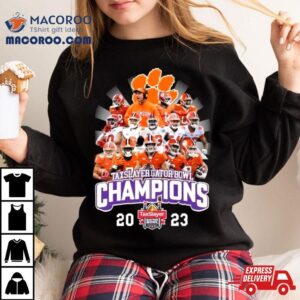 Taxslayer Gator Bowl Champions Clemson Tigers Tshirt