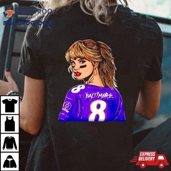 Taylor In A Baltimore Ravens Shirt